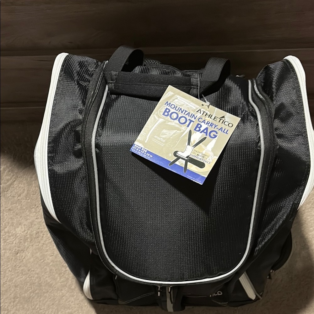 Black Boot Bag